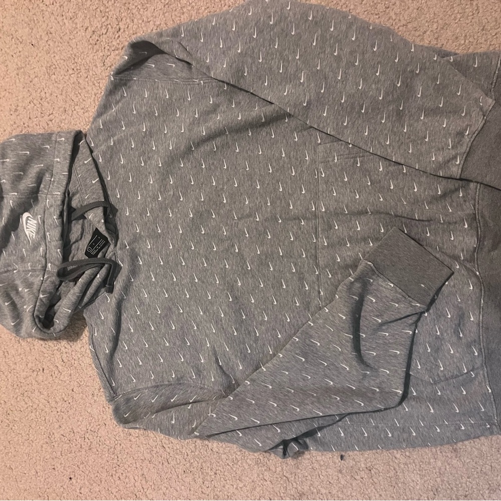 Nike Heather Gray Men's Hoodie
